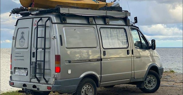 В Крым с вещами на автодоме на базе Газели